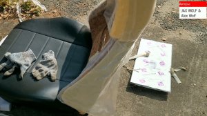 Ремонт сидений ВАЗ 21074. (сравнили с Грантой)