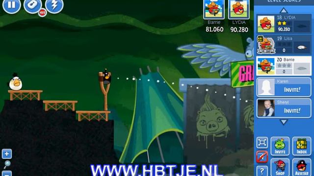 Angry Birds Friends Green Day level 7 смотреть онлайн