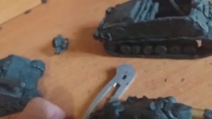 Танк М4 Sherman Jambo из пластилина