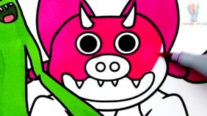 Интересная раскраска для детей и подростков