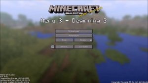 Minecraft OST ( Menu 1 - 4 ) ( 10 hours )