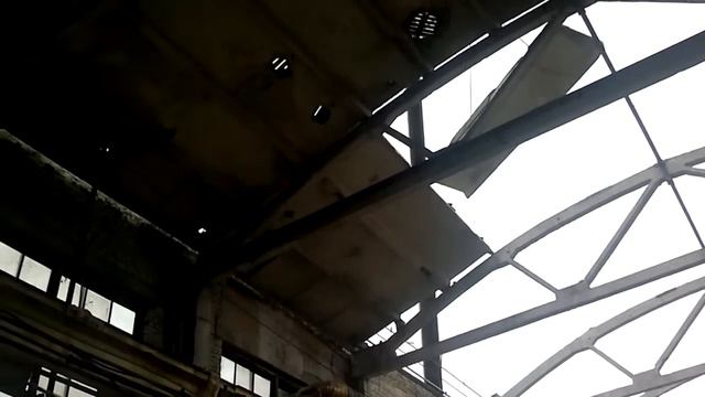 Демонтаж железобетонных плит покрытия (The dismantling of reinforced concrete coating slabs) ч.1 смотреть онлайн