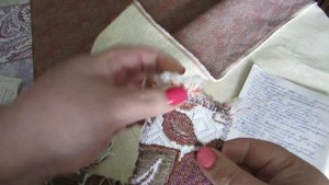 Как сшить чехол покрывало на диван и кресло. Мастер класс