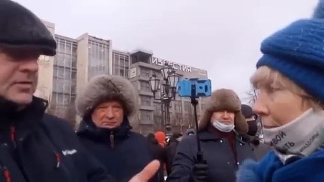 Москва. Пушкинская площадь.  Хотят ли платошкинцы социализм ? смотреть онлайн