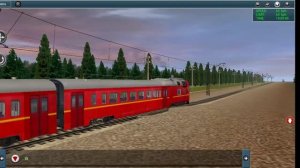 Старинный дизель-поезд Д1