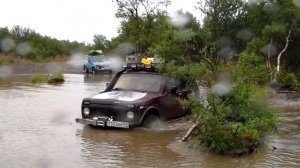 Нива, преодоление брода (Кольский полуостров)