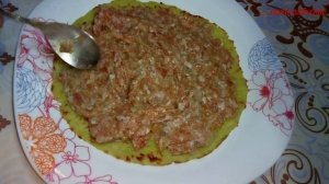 Рулеты из Картофеля с Мясом и Сыром Запеченные в Духовке.