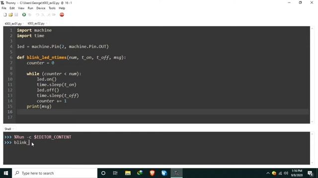003 - ESP32 MicroPython: GPIO смотреть онлайн
