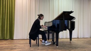 Титкова Вероника, 14 лет, Кабалевский Прелюдия и фуга ( Летним утром на лужайке)