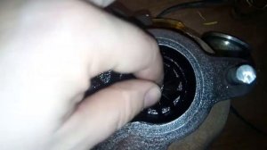 Ушатанная турбина Holset с двигателя Cummins