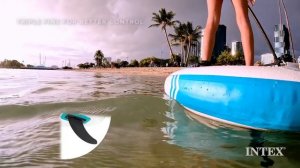 Сапборд Aqua Quest 240 и 320 + насос и весла, Intex, 68241, 68242