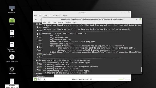 Как Установить Chrome os 87 совместно с Windows 10  Dual boot