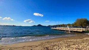 Wonderful sea with boats and market walk in Bodrum Бодрум seaside Yalikavak Турция 2021 - Iphone 11