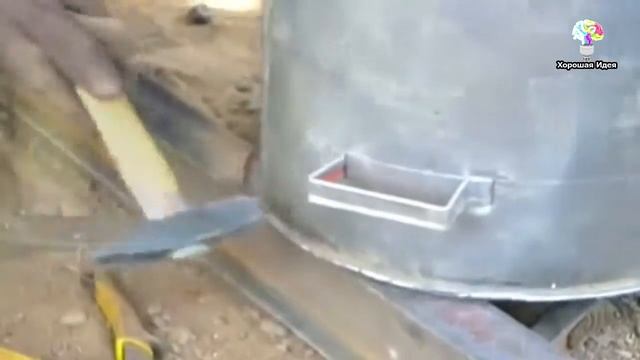 Идея Бизнеса в гараже. Изготовление металлических печей из подручных материалов mp4 смотреть онлайн