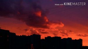 //клип "темно - оранжевый закат" //