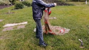 Классическая техника заброса кастинговой сети