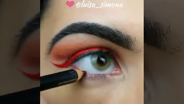 Макияж глаз очень красиво!  Eye makeup very beautiful