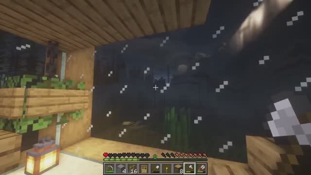 Майнкрафт лонгплей - Расслабляющее приключение. Дом под водой. Minecraft.