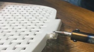 Ремонт пластиковой корзины для белья | Пайка пластика