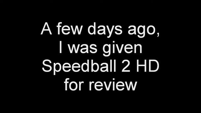 SPEEDBALL 2 HD - 30 Second Review [HD] смотреть онлайн