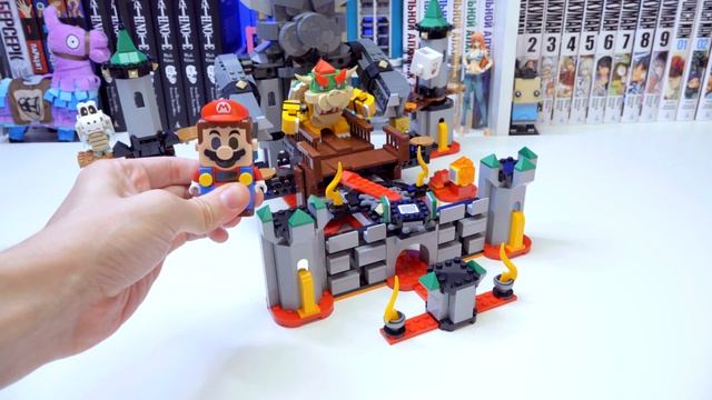 LEGO СУПЕР МАРИО - БОУЗЕР СОЖРЁТ МАРИО В ЗАМКЕ смотреть онлайн