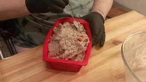 ПП Мясной хлеб из курицы! Вкуснее колбасы! Классная закуска на новогодний стол!