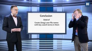Case learning and preparation: Video 5 - Conclusion