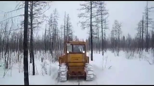 СЕЛ В ПЕРЕМЕТЕ, ТЯНЕМ ТРАКТОРОМ ПО МАРИ. смотреть онлайн