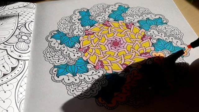 Раскраска антистресс/мандала смотреть онлайн