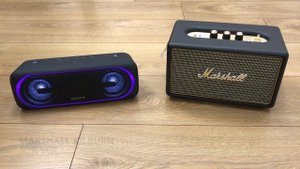 Sony srs xb 40 vs Marshall Kilburn - binaural recording Soundcheck