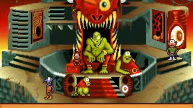 Gobliins 2 The Prince Buffoon 09 прохождение walkthrough смотреть онлайн