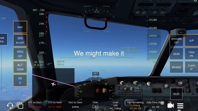 FUEL Emergency Landing In Infinite Flight смотреть онлайн