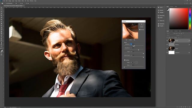 Hand Painted Poster Effect - Photoshop Tutorial смотреть онлайн