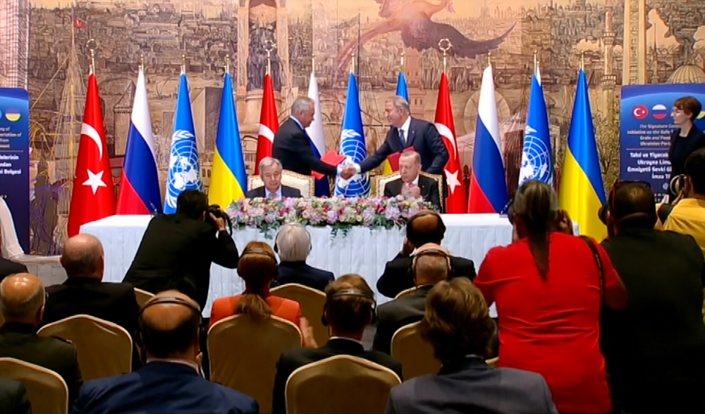 Мировое сообщество приветствует соглашения по зерну / События на ТВЦ