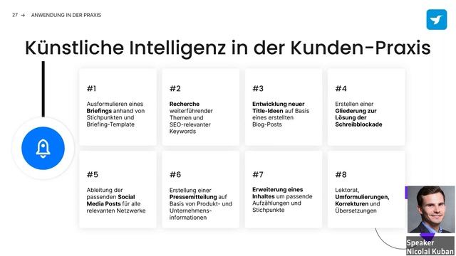 Die Magie künstlicher Intelligenz im gesamten Content Prozess hebeln Nicolai Kuban
