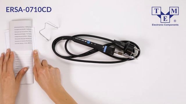 ERSA 0710CD soldering iron UNBOXING смотреть онлайн