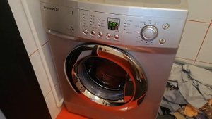 DAEWOO washing machine anti crease and end