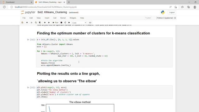 Python Data Science/Business Analytics Project:  KMeans Clustering