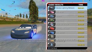 Fabulous Lightning McQueen and Friends Winter Race! Cars 3 Driven to Win