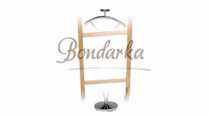 Вешалка Для Одежды Напольная Деревянная - BrkBSRN