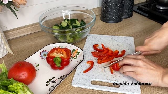 Безмайонез,Лёгкий Вкусный САЛАТ.Брокколимен Дәмді ,жеңіл Салат