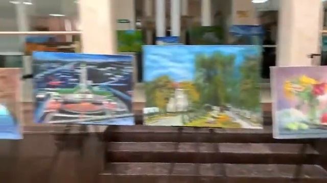 Воспоминания о моей первой персональной выставке в день города Грозный (5 октябрь 2021 год)