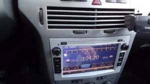Двухдиновая магнитола Опель Астра H