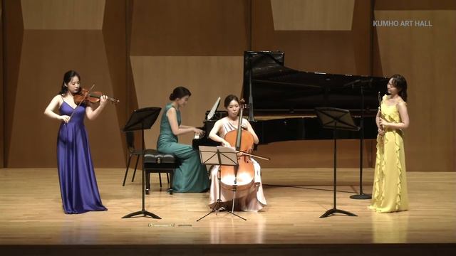 Moon River - Flute, Violin, Cello and Piano / Project 513 смотреть онлайн