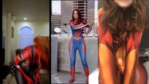 Spider-woman Tik Tok compilation, Cosplay