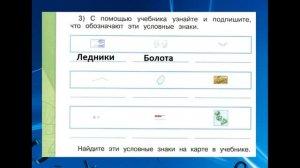 Учимся читать карту. Россия на карте. Окружающий мир 2 класс  Плешаков.