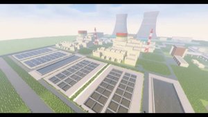 БЕЛОРУССКАЯ АТОМНАЯ ЭЛЕКТРОСТАНЦИЯ В #Minecraft