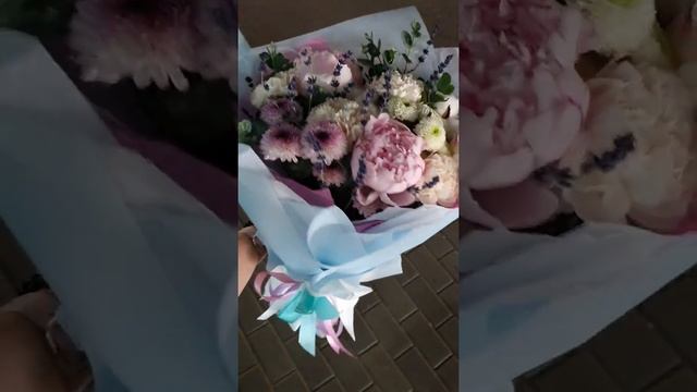 Букет из пионов «Кокетка» от Floravip.by