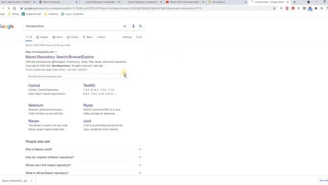 Maven-Part 10: How to generate Allure Report in Selenium Maven project?