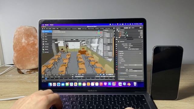 M1 MacBook Air Blender Render Test with CPU (2023) смотреть онлайн